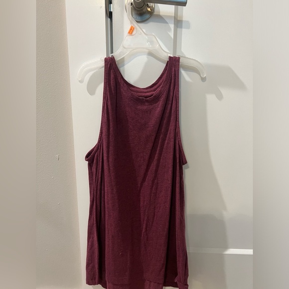 Old Navy Berry Colored Loose Muscle Tank - Picture 2 of 3